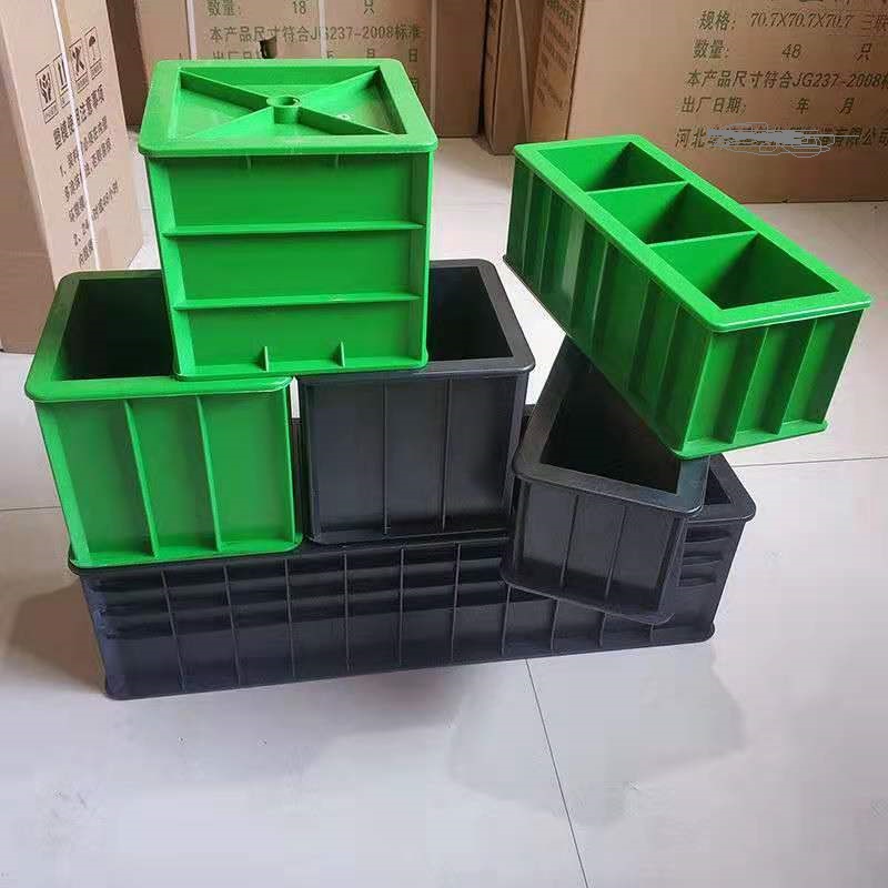 Concretum Cube Testis Plastic Molde