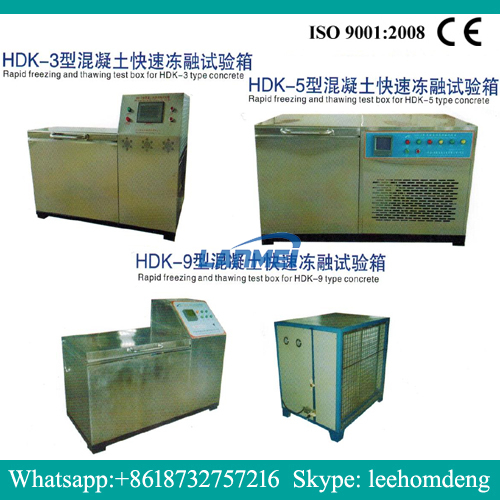 Concrete Rapid Freezing and Thawing Testing Machine