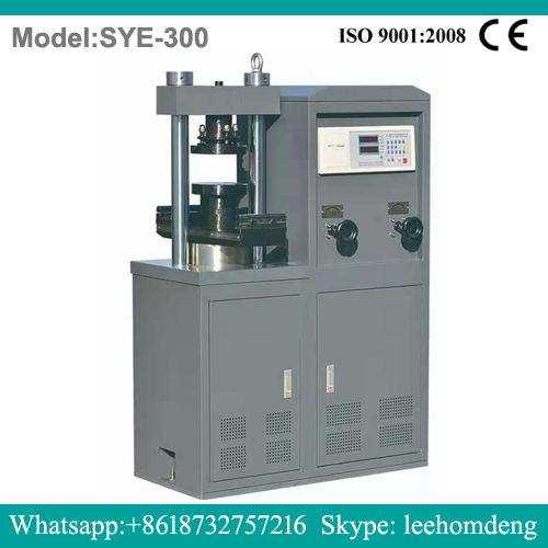 Compressive strength testing machine