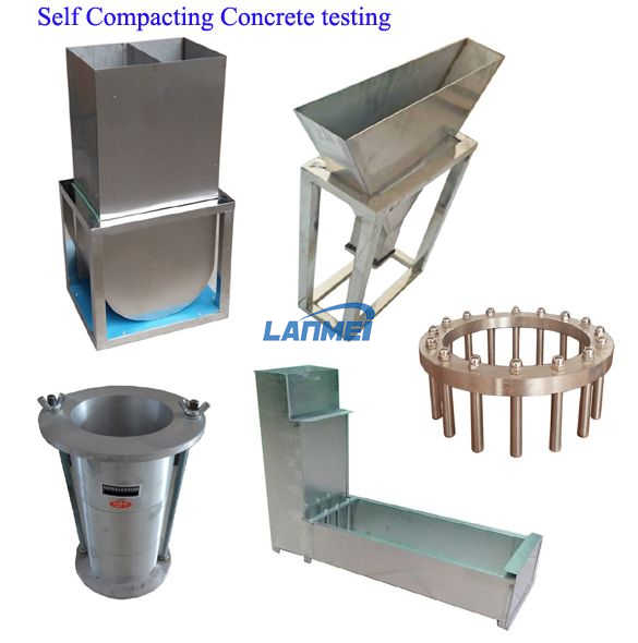 Complete set of self-compacting concrete equipment
