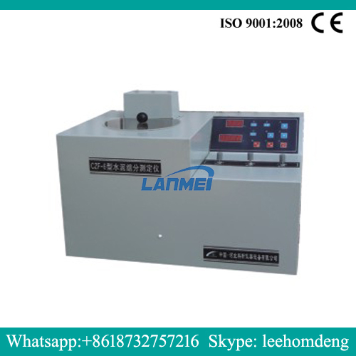 Automatic cement component content analyzer