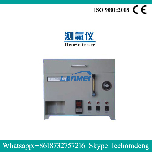 Automatic fluorine element tester